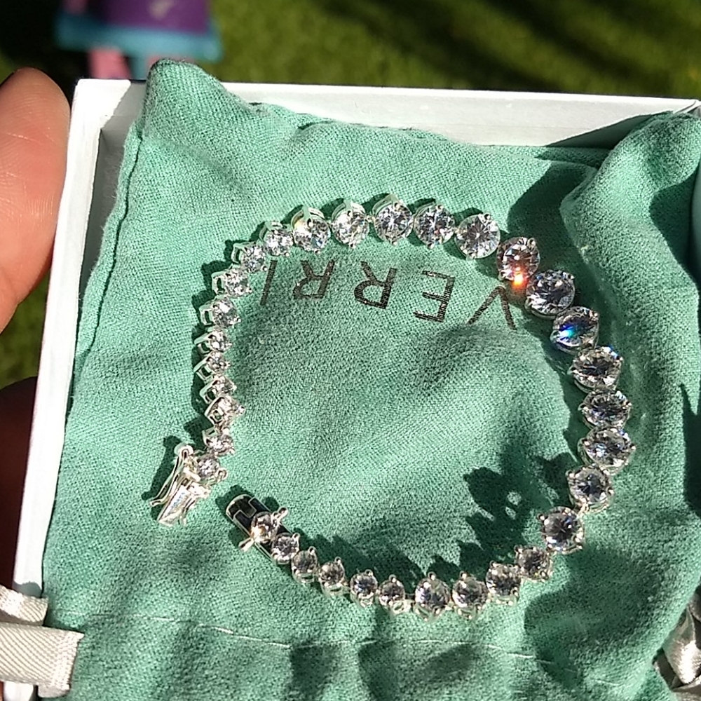 🔥FINALPRICE🔥Sterling.925.RJ.GrazianoCZ.bracelet - Picture 9 of 16